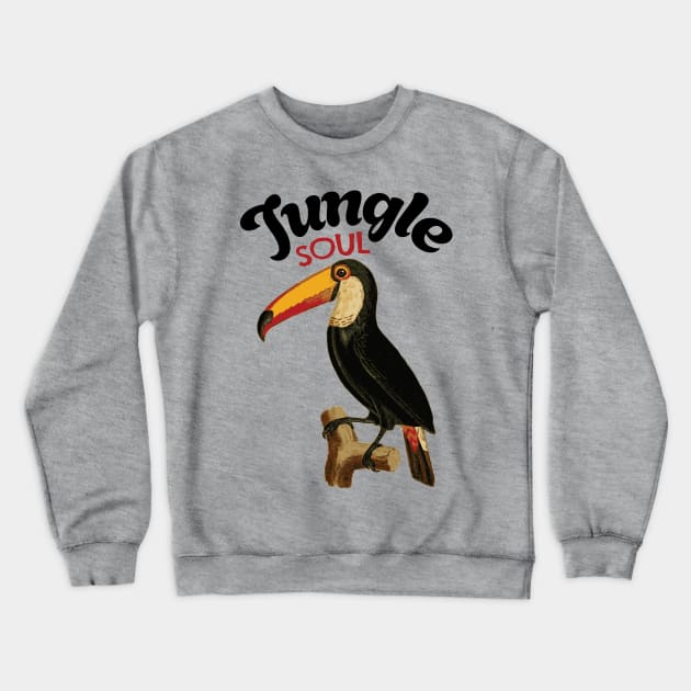 Wildlife Conservation Hornbill Crewneck Sweatshirt by KewaleeTee